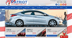 Desktop Screenshot of patriotautomotiveky.com